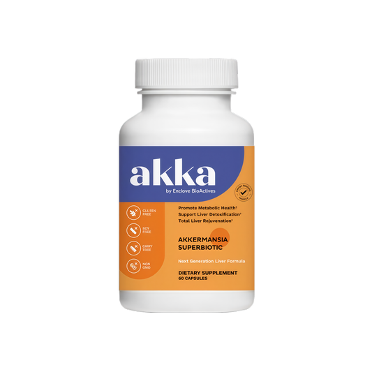 AKKA - Akkermansia Probiotic Liver Cleanse Detox & Repair - Liver Health Supplement for Energy, Digestion & Metabolism with Akkermansia Muciniphila (AKKA Superbiotics), Non-GMO, Gluten-Free, 60 Caps